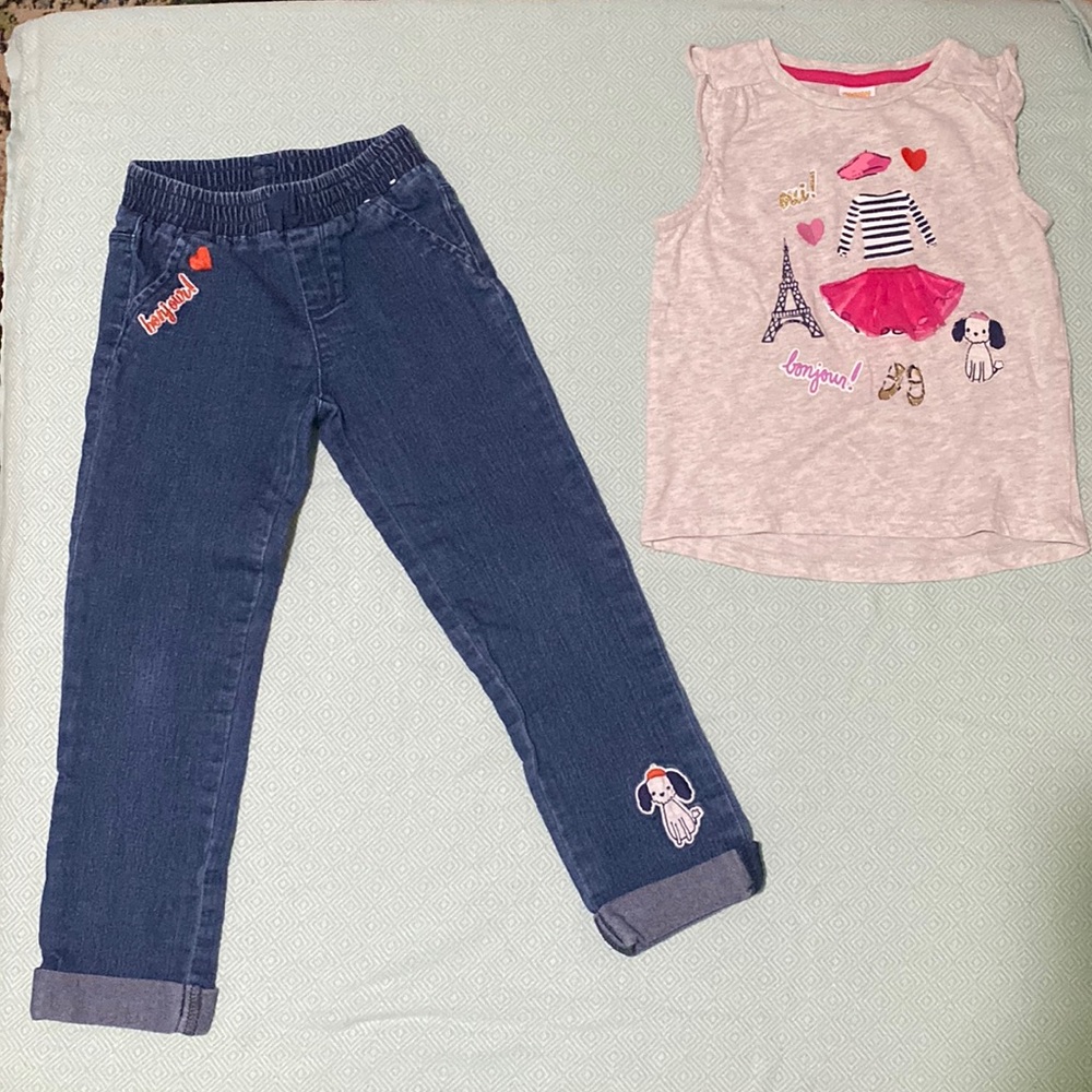 Girls Gymboree size 4t outfit